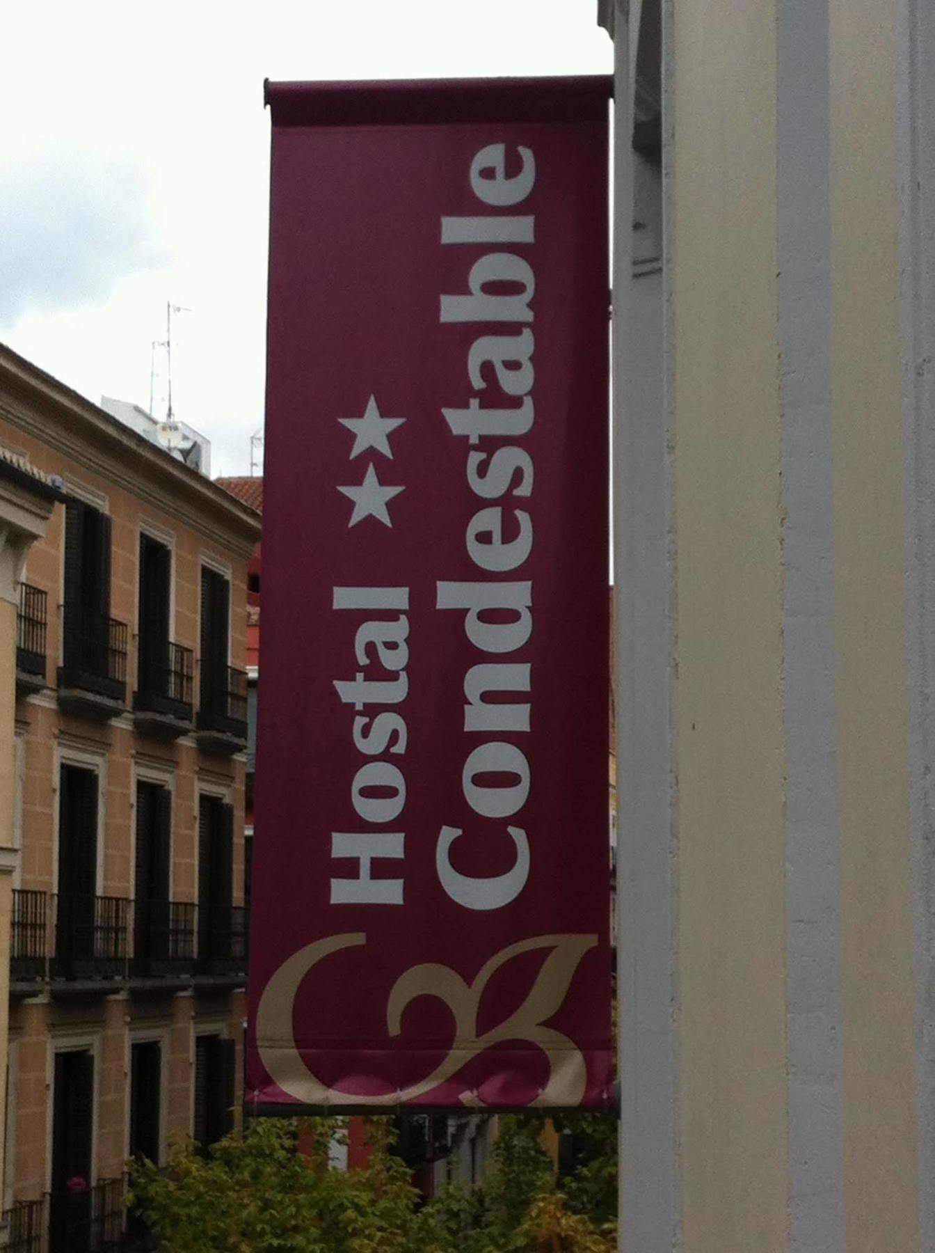 Hostal Condestable Madrid Exterior photo